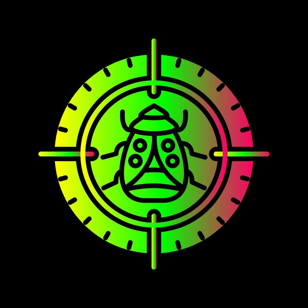 Bug Target Vector Icon