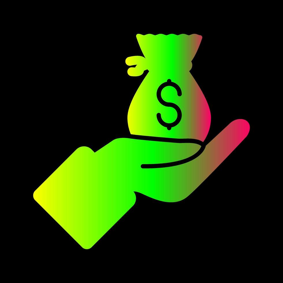 Wage Vector Icon