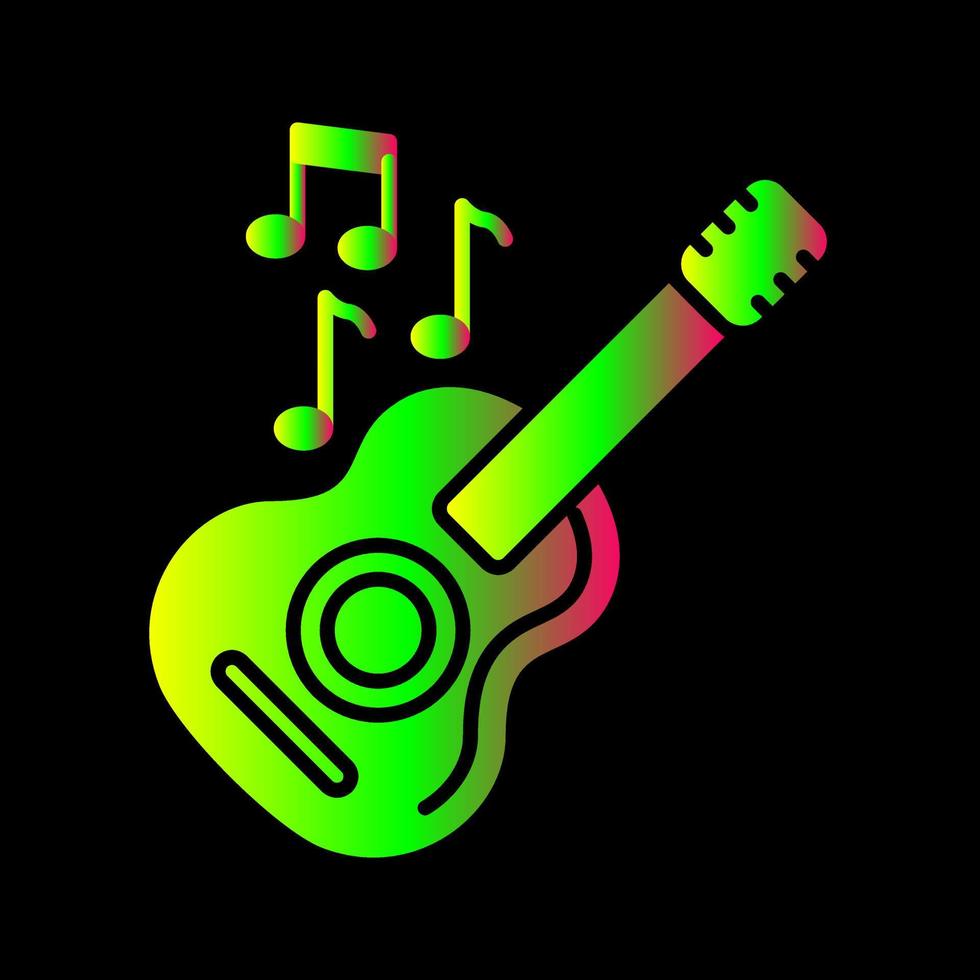 icono de vector de guitarra