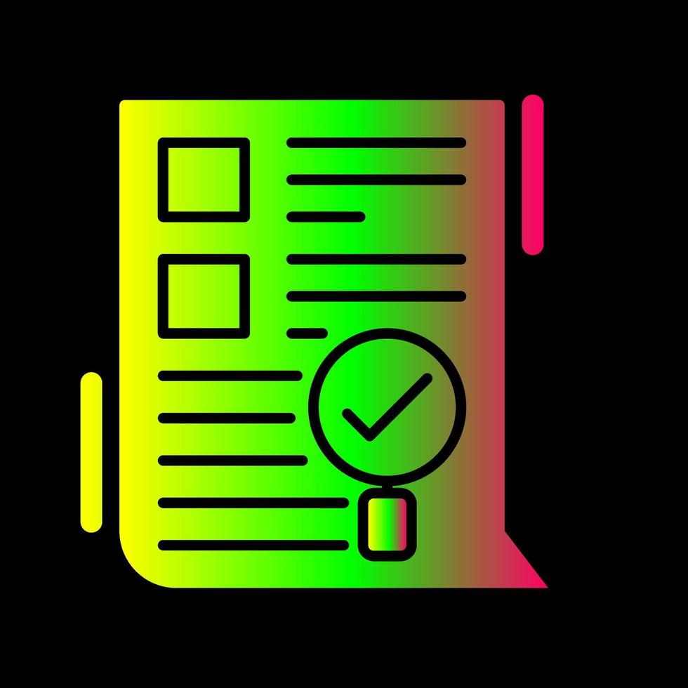 SEO Audit Vector Icon