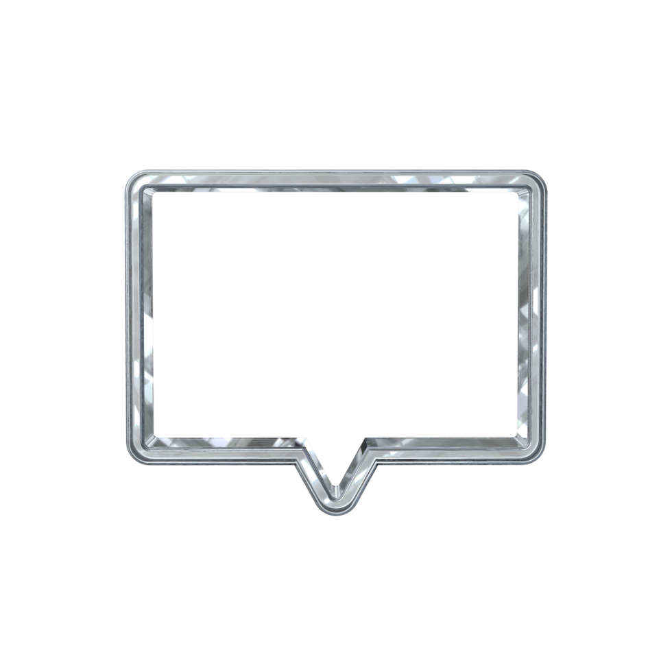 Realistic Frame 3D Rendering png