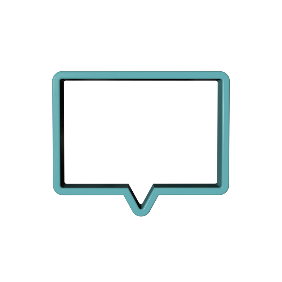 Realistic Frame 3D Rendering png