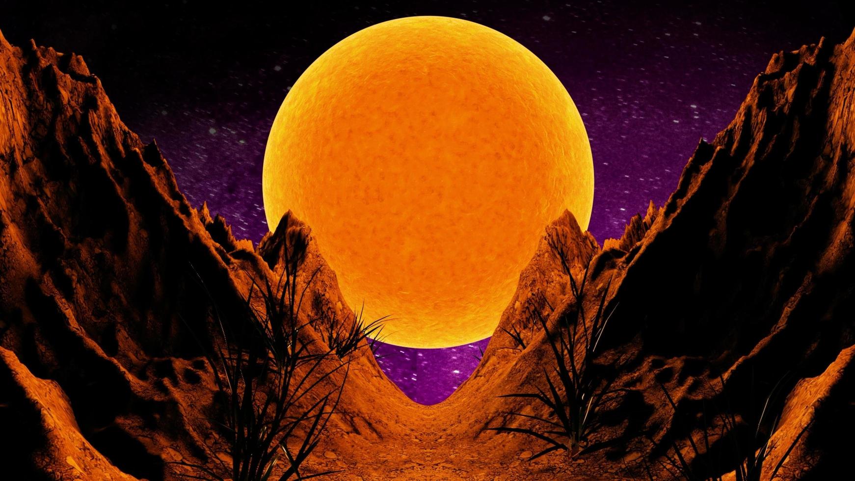Retro Graphic Design Animation Background photo