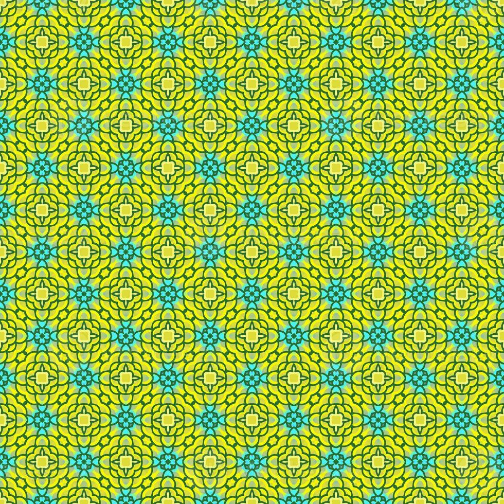 Multi color seamless pattern texture and template. Multicolored. Colorful ornamental graphic design. Colored mosaic ornaments. Vector illustration. photo