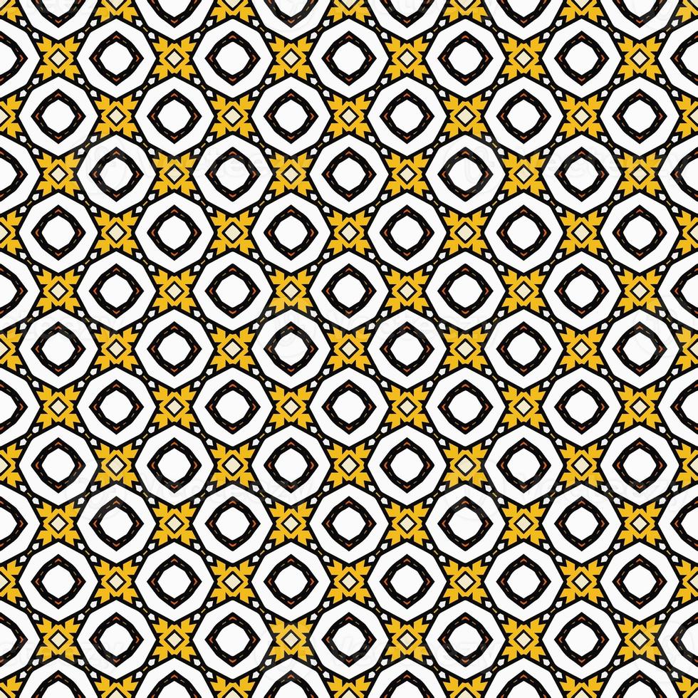 Multi color seamless pattern texture and template. Multicolored. Colorful ornamental graphic design. Colored mosaic ornaments. Vector illustration. photo