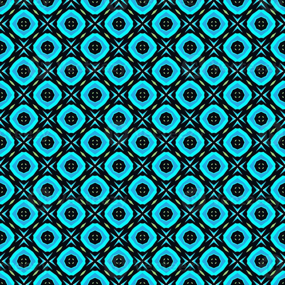 Multi color seamless pattern texture and template. Multicolored. Colorful ornamental graphic design. Colored mosaic ornaments. Vector illustration. photo