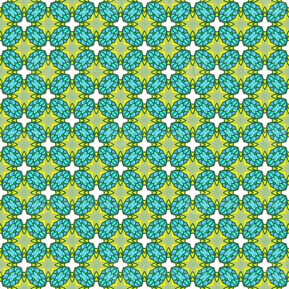 Multi color seamless pattern texture and template. Multicolored. Colorful ornamental graphic design. Colored mosaic ornaments. Vector illustration. photo