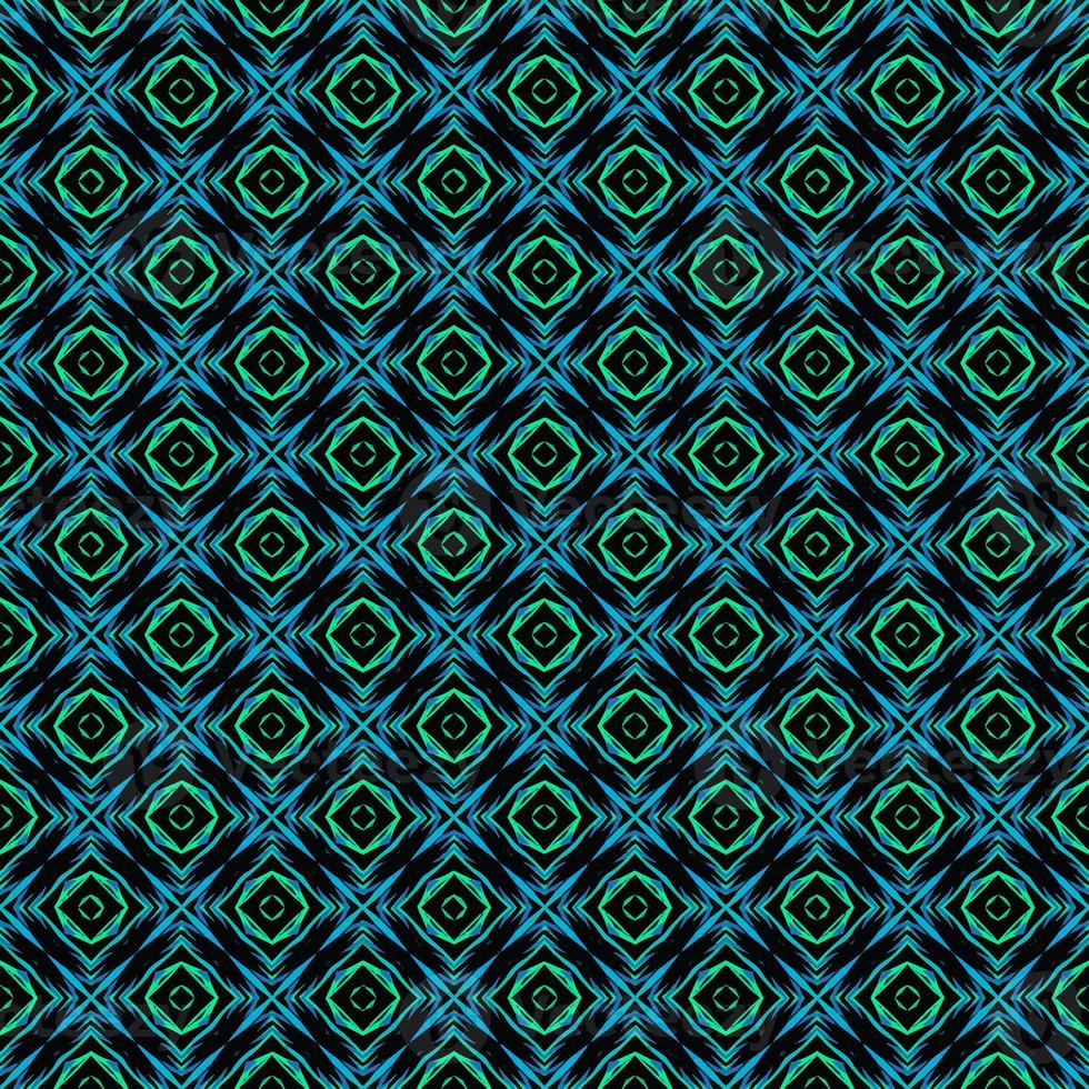 Multi color seamless pattern texture and template. Multicolored. Colorful ornamental graphic design. Colored mosaic ornaments. Vector illustration. photo