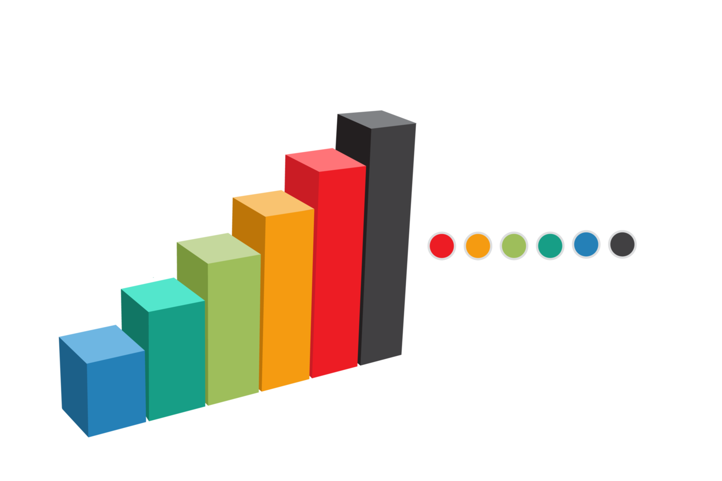 Infografica bussiness oggetto opera design png