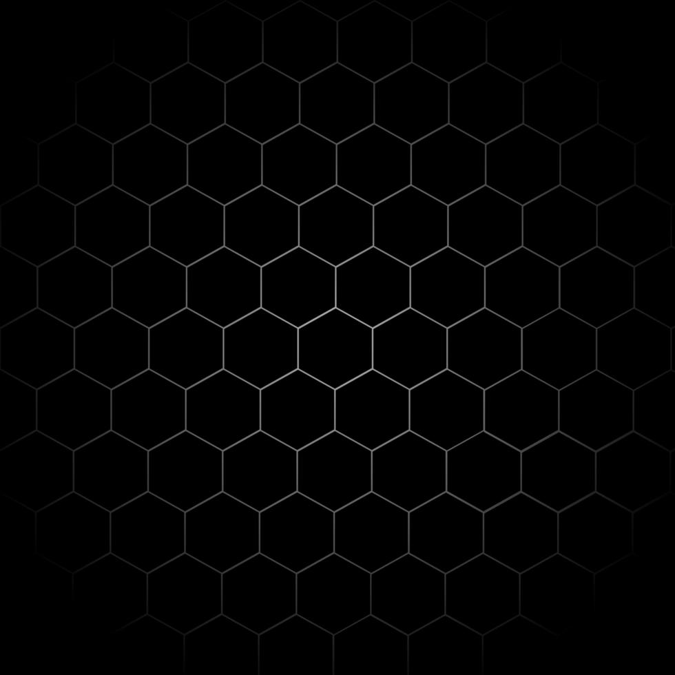 A black and white soccer ball background with a black background. photo