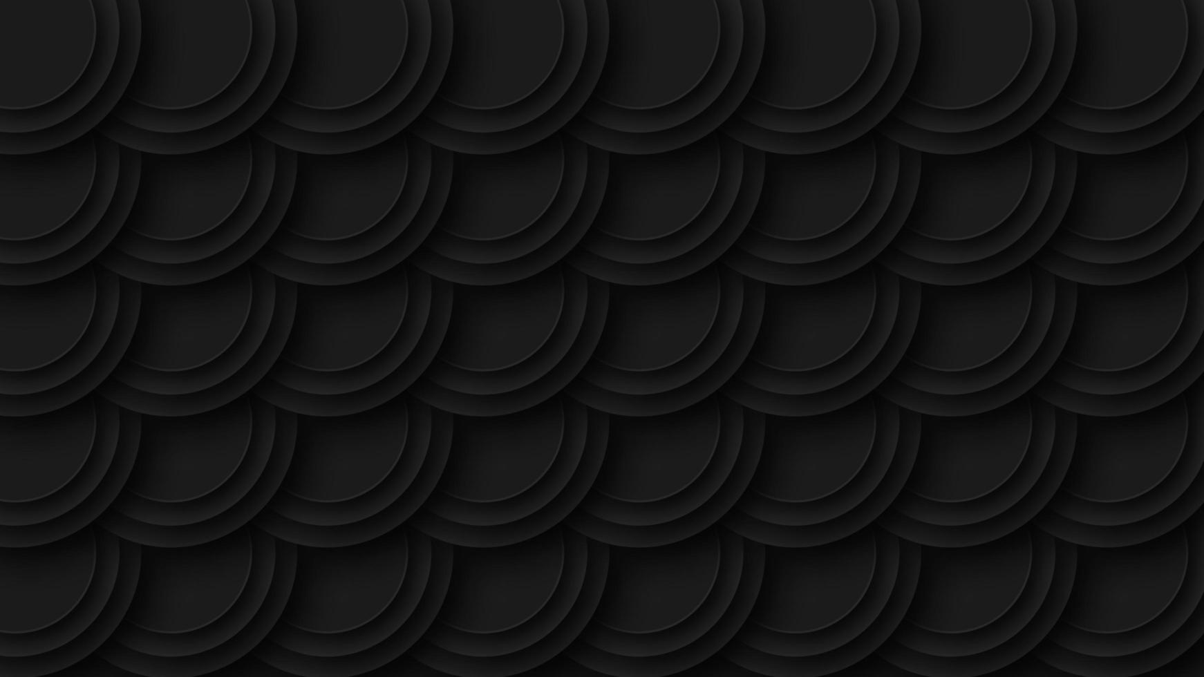 Black wallpaper with a black background and a black background with a pattern of circles. photo