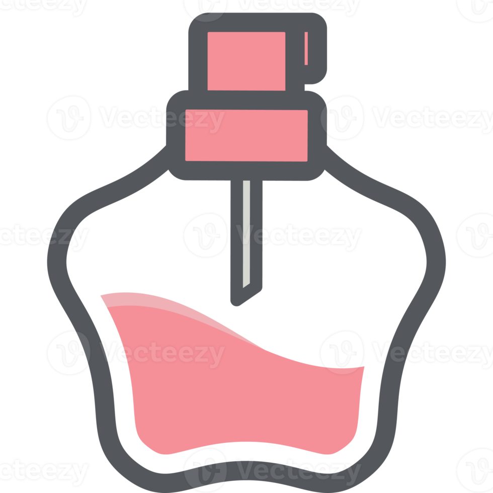 Parfüm Flasche ästhetisch Zeichnung Logo Symbol png