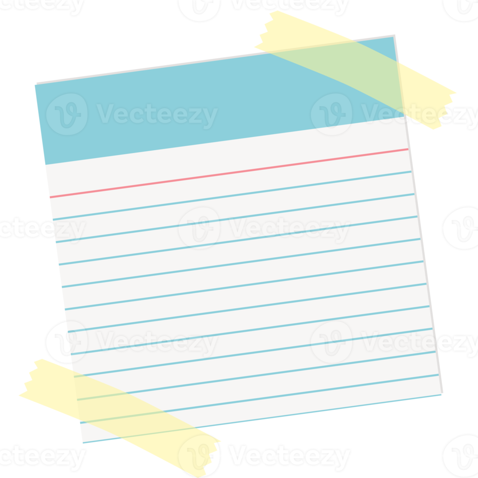 Sticky Paper Note Duct Washi Tape Bullet Journal png