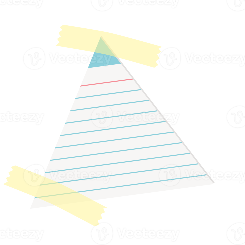 Sticky Paper Note Duct Washi Tape Bullet Journal png