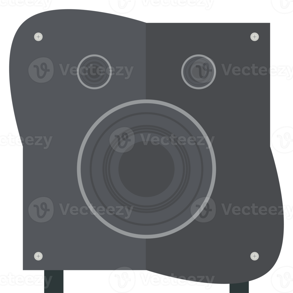 orateur Bluetooth caisson de basses stéréo du son système entourer png