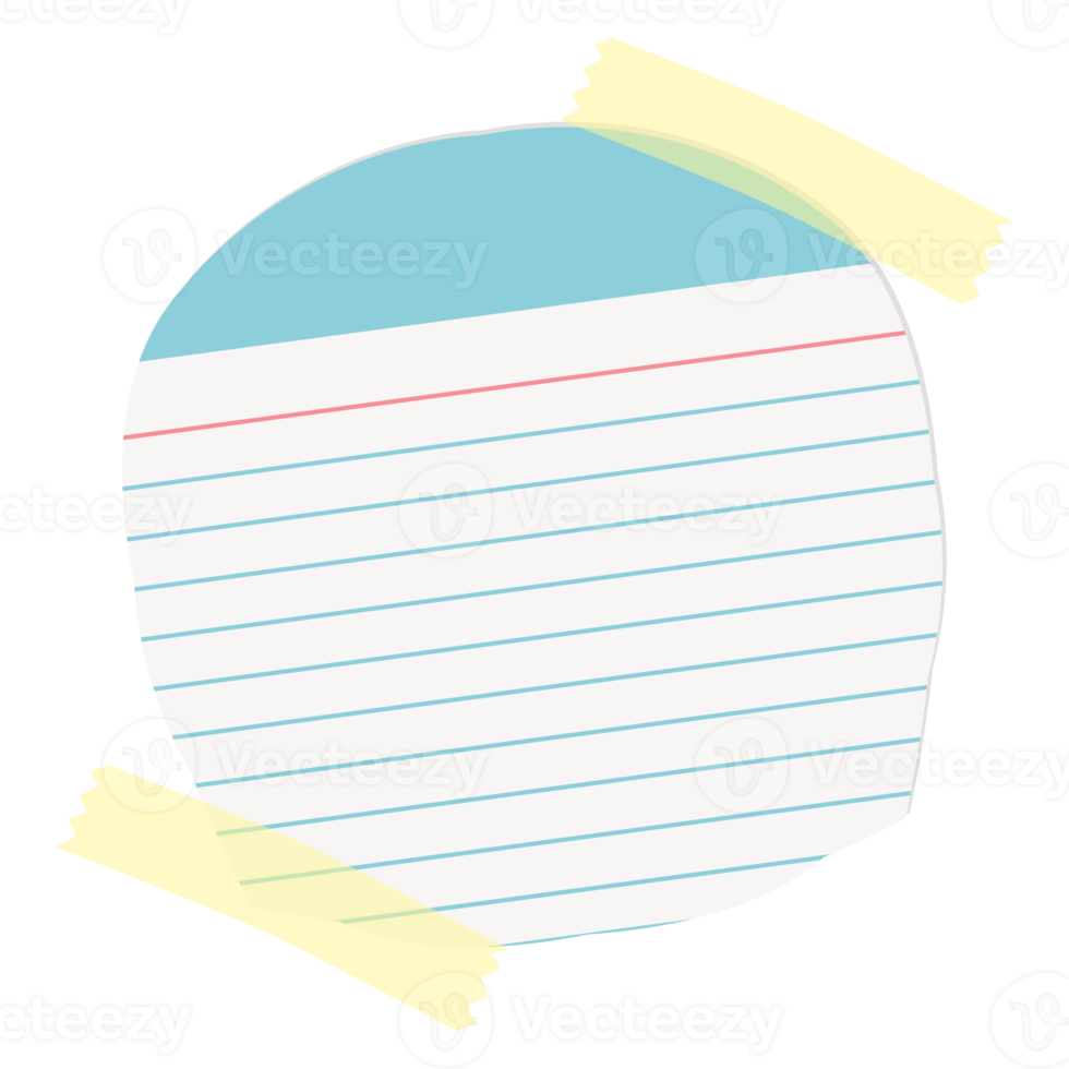 Sticky Paper Note Duct Washi Tape Bullet Journal png