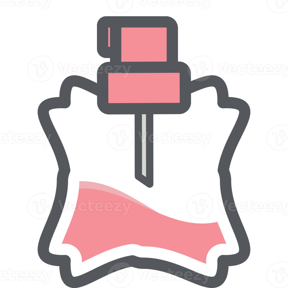 Parfüm Flasche ästhetisch Zeichnung Logo Symbol png