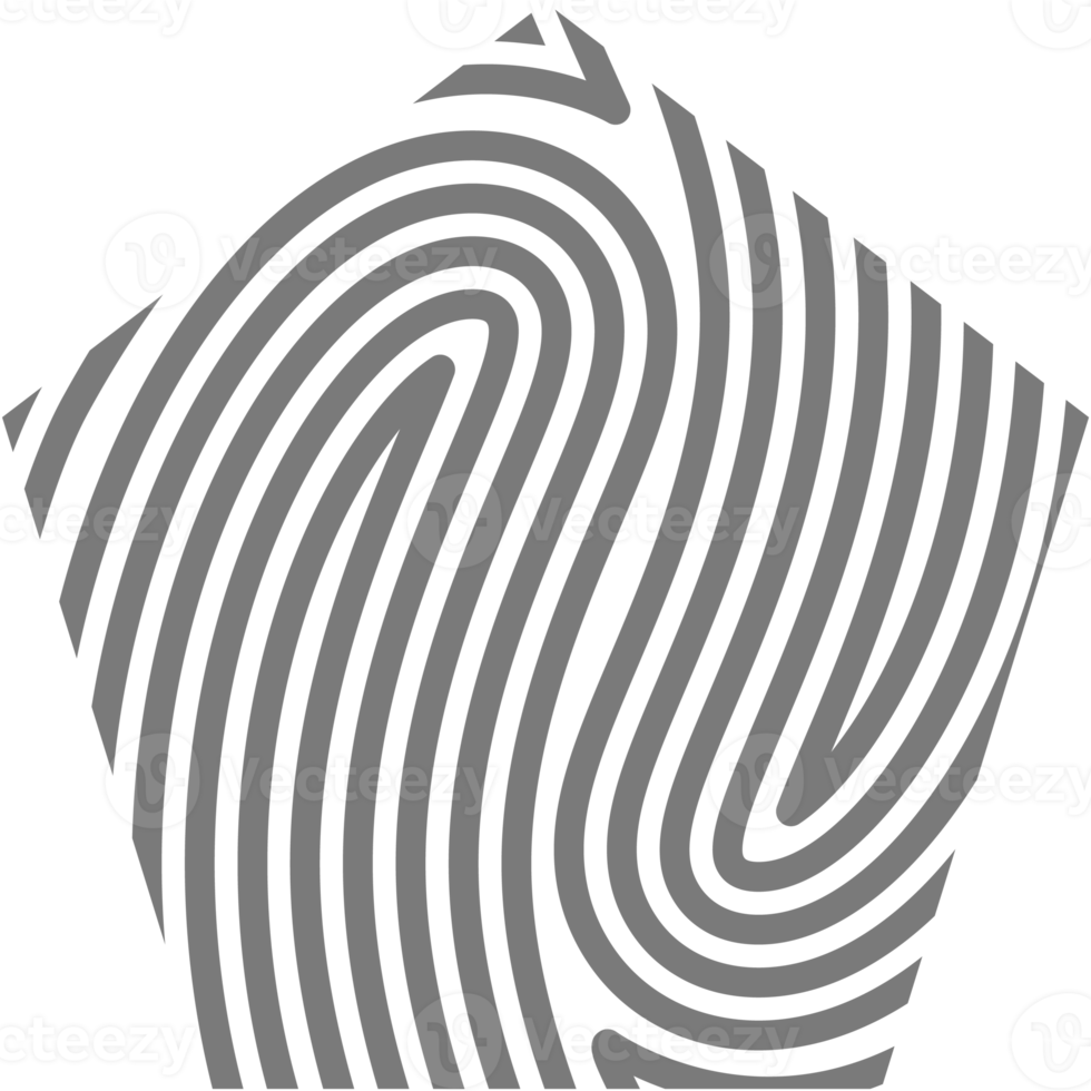 esthetisch vingerafdruk eenvoudig vorm klassiek lijn png