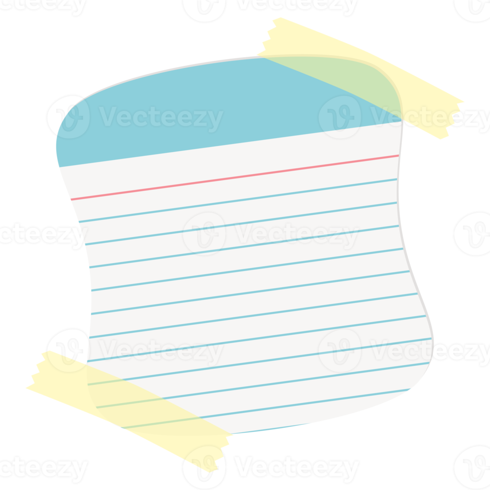 Sticky Paper Note Duct Washi Tape Bullet Journal png