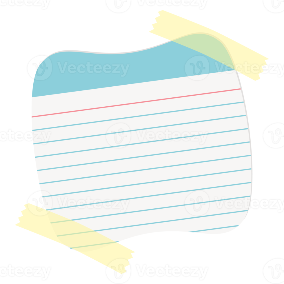 Sticky Paper Note Duct Washi Tape Bullet Journal png