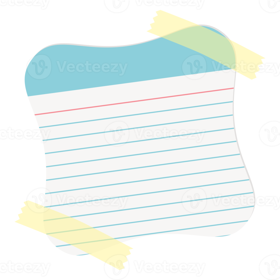 Sticky Paper Note Duct Washi Tape Bullet Journal png