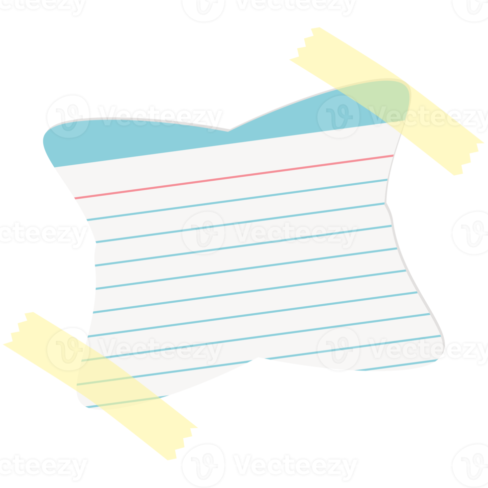 Sticky Paper Note Duct Washi Tape Bullet Journal png