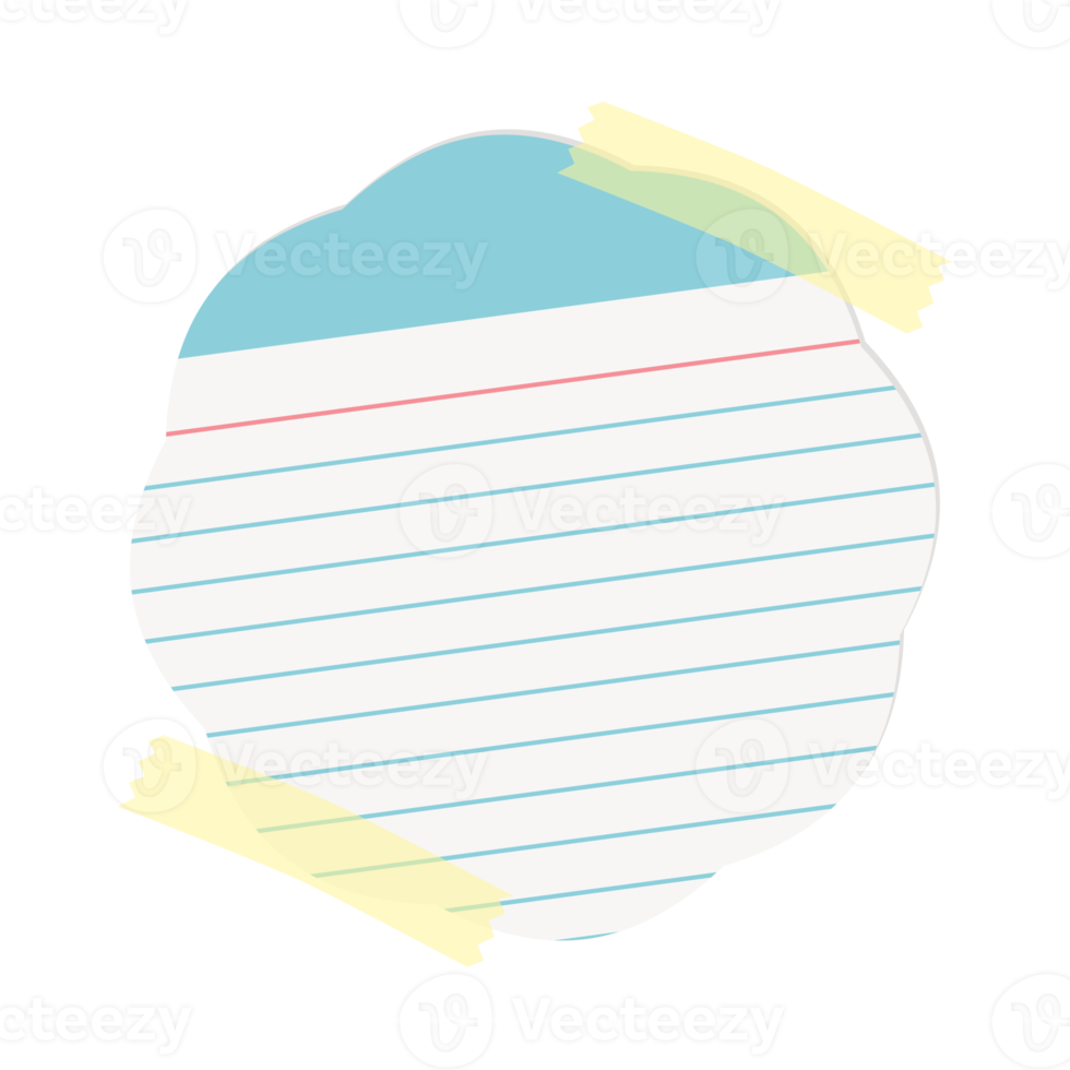 Sticky Paper Note Duct Washi Tape Bullet Journal png