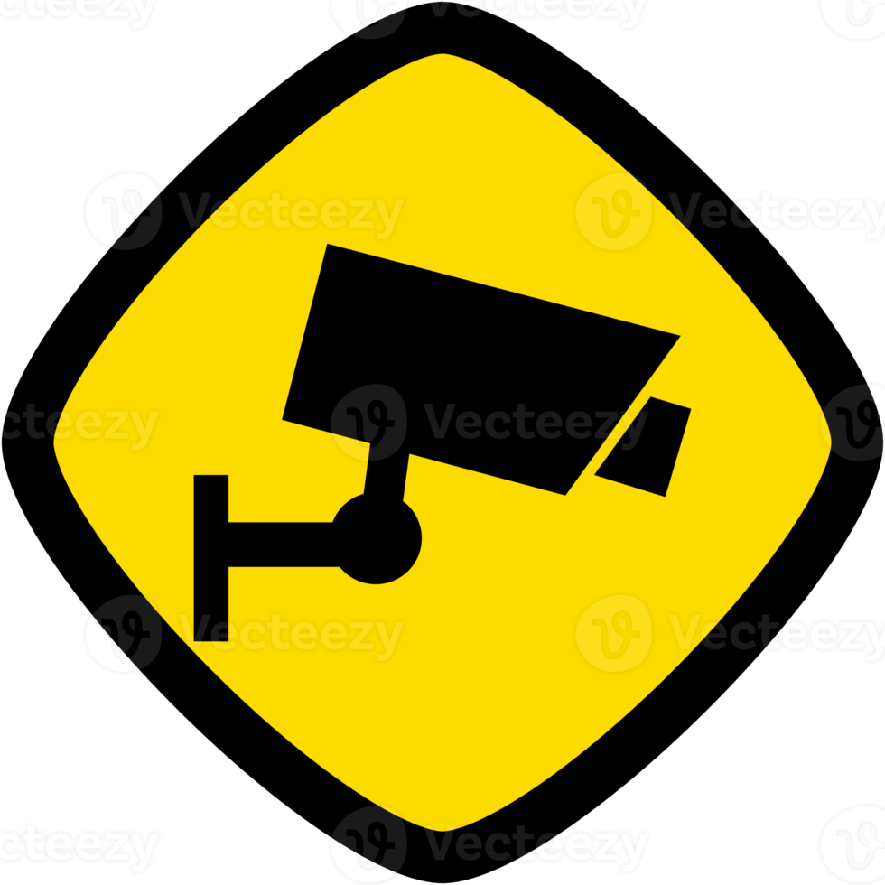 pegatina cctv cámara logo símbolo icono png