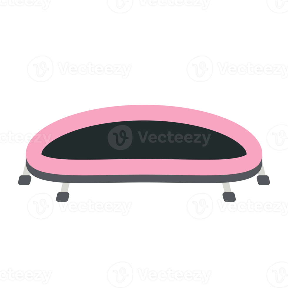 trampoline jumping kids playground children sport isometric area