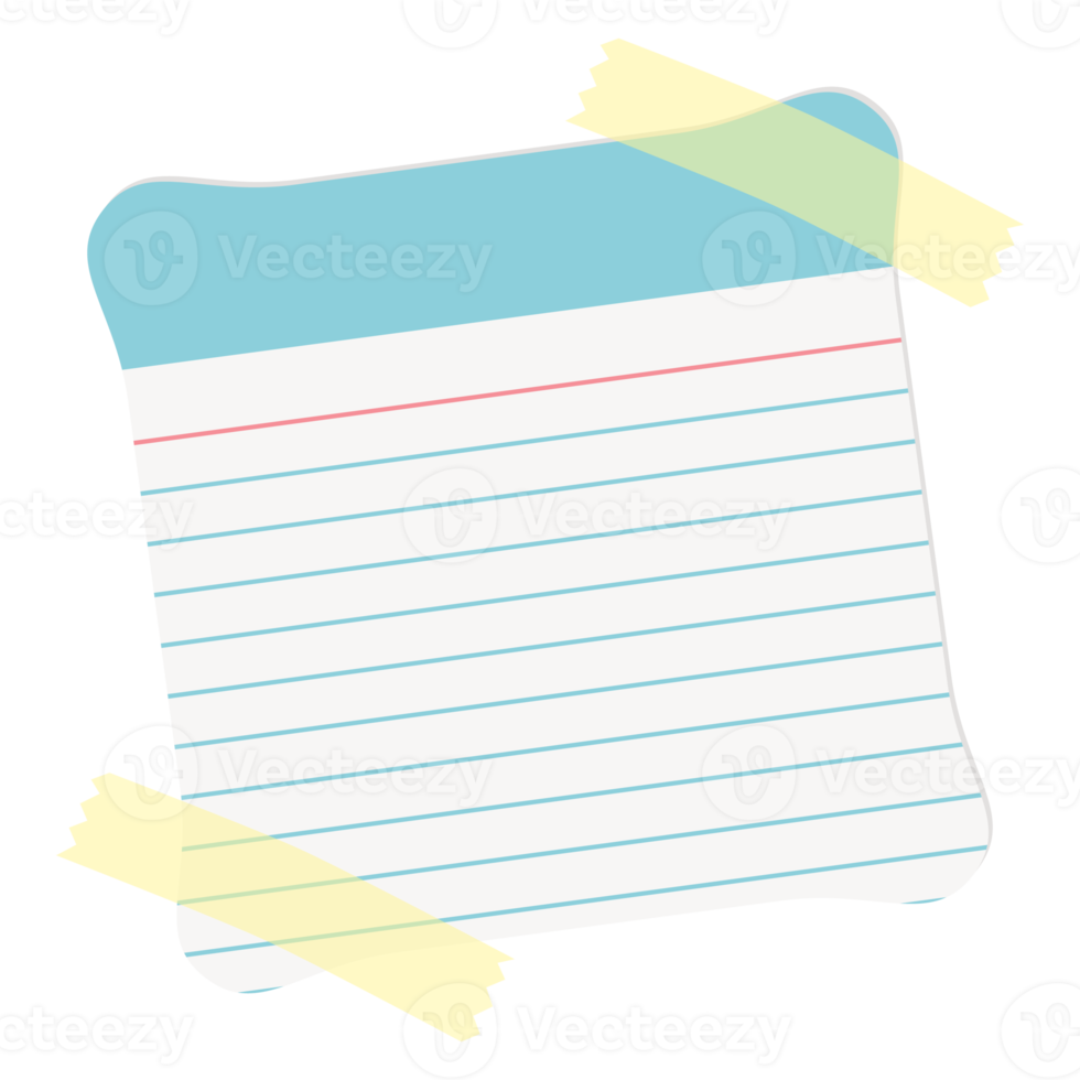 Sticky Paper Note Duct Washi Tape Bullet Journal png