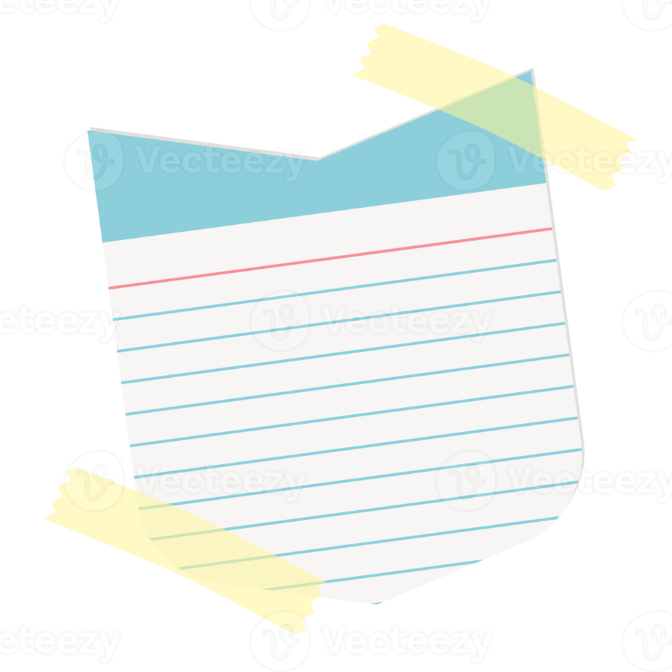 Sticky Paper Note Duct Washi Tape Bullet Journal png