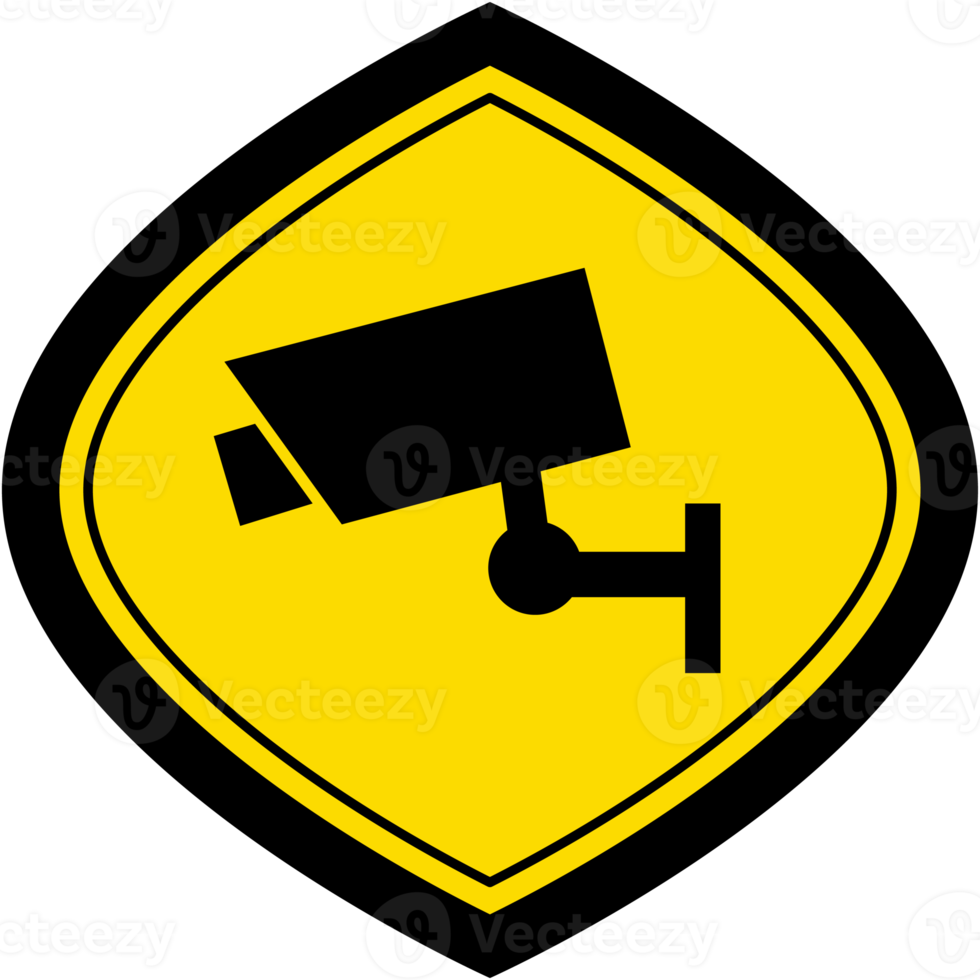 pegatina cctv cámara logo símbolo icono png