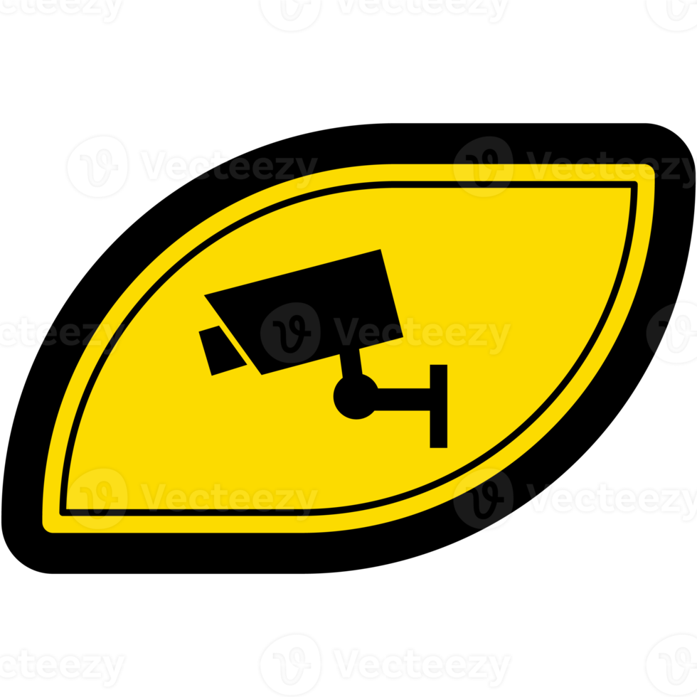 pegatina cctv cámara logo símbolo icono png