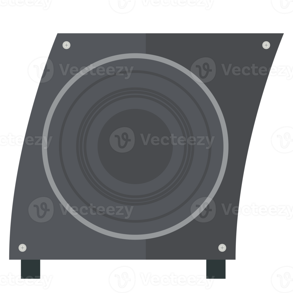 orateur Bluetooth caisson de basses stéréo du son système entourer png