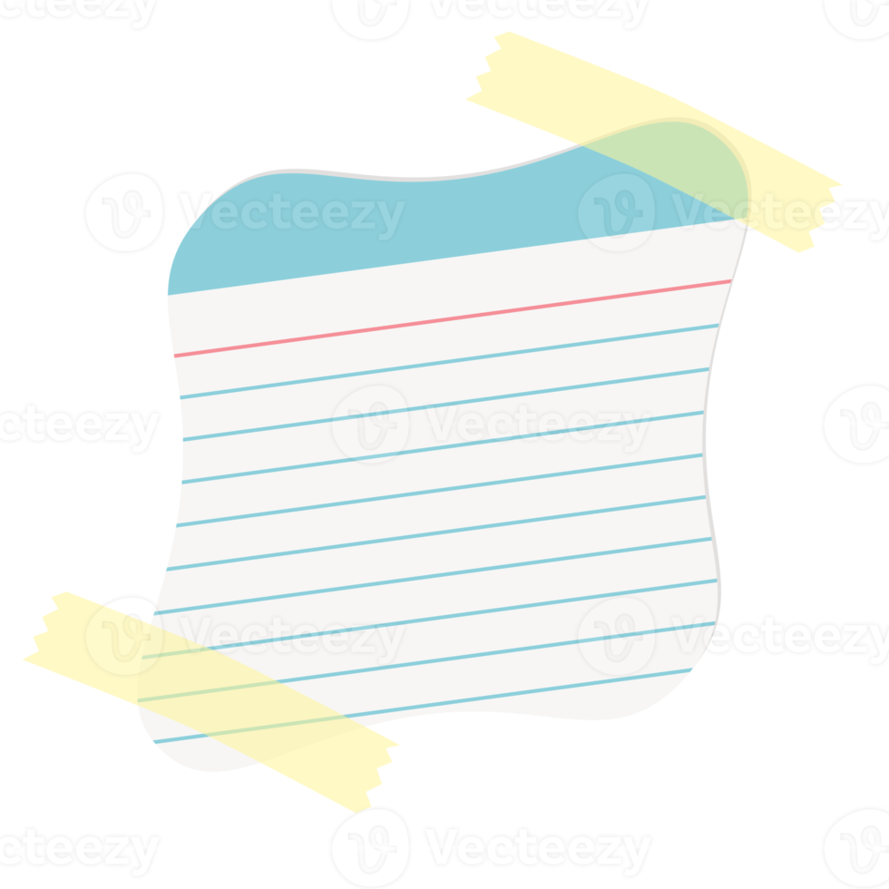 Sticky Paper Note Duct Washi Tape Bullet Journal png