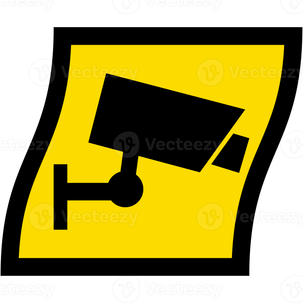 klistermärke cCTV kamera logotyp symbol ikon png