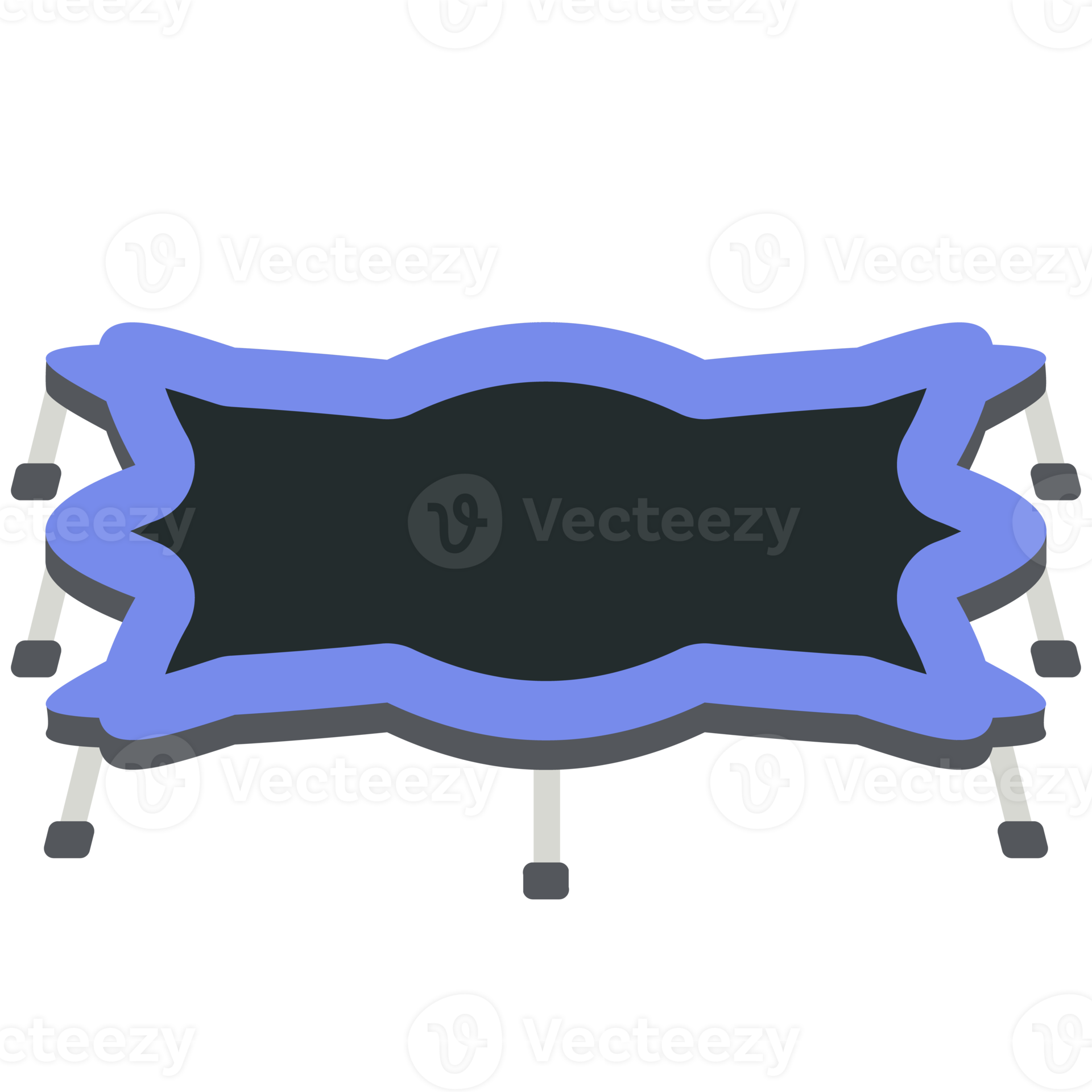 trampoline jumping kids playground children sport isometric area