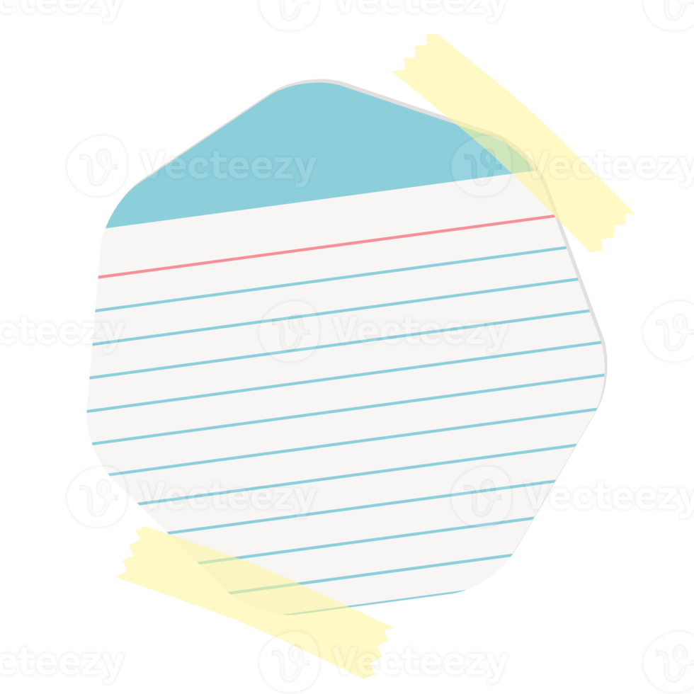 Sticky Paper Note Duct Washi Tape Bullet Journal png