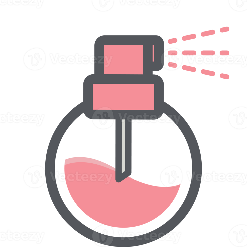 Parfüm sprühen Flasche ästhetisch Zeichnung Logo Symbol png