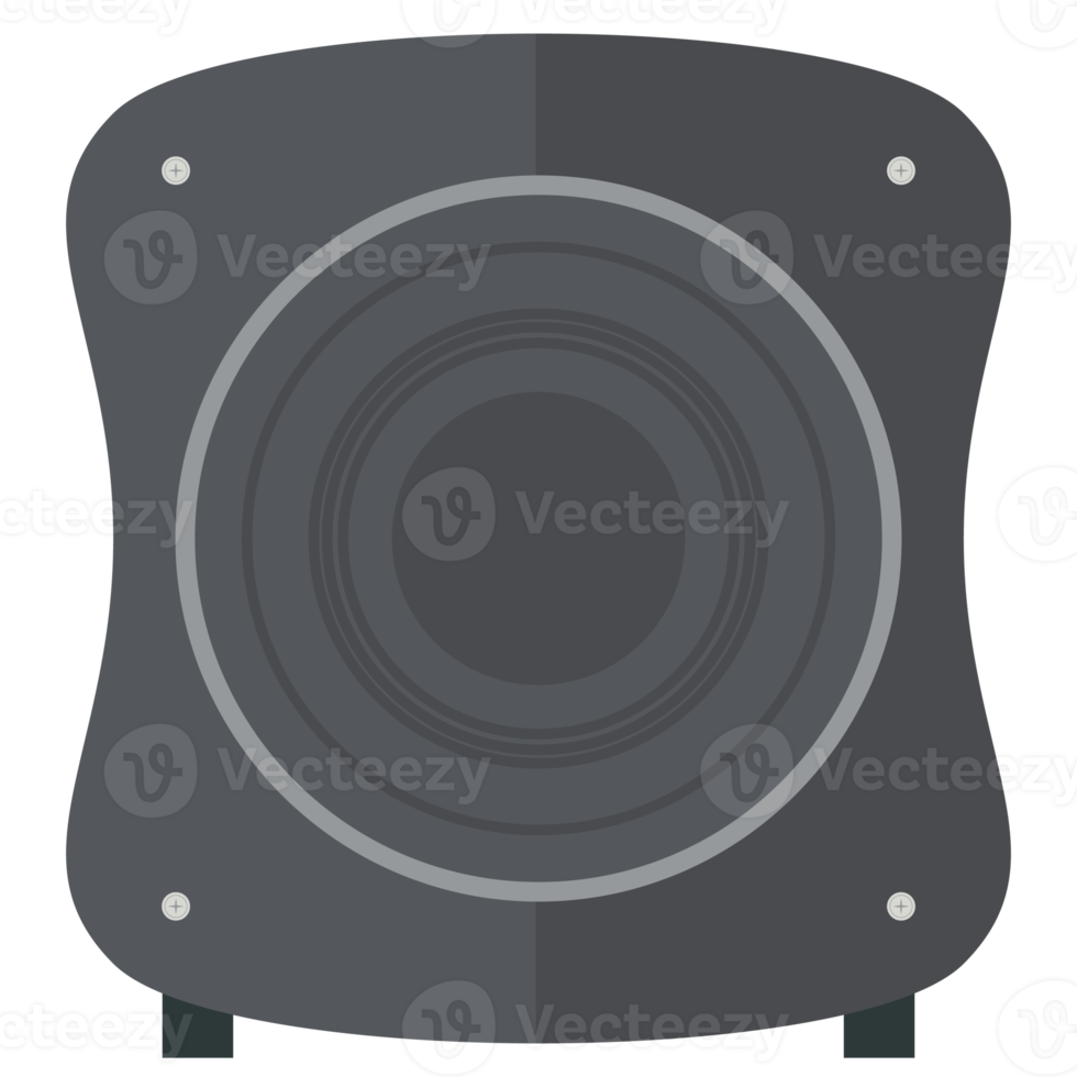 orateur Bluetooth caisson de basses stéréo du son système entourer png