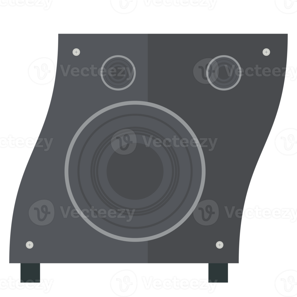 orateur Bluetooth caisson de basses stéréo du son système entourer png