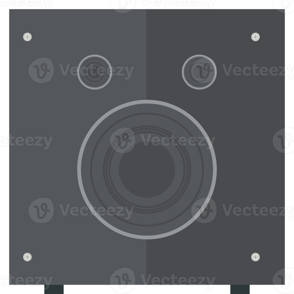 orateur Bluetooth caisson de basses stéréo du son système entourer png