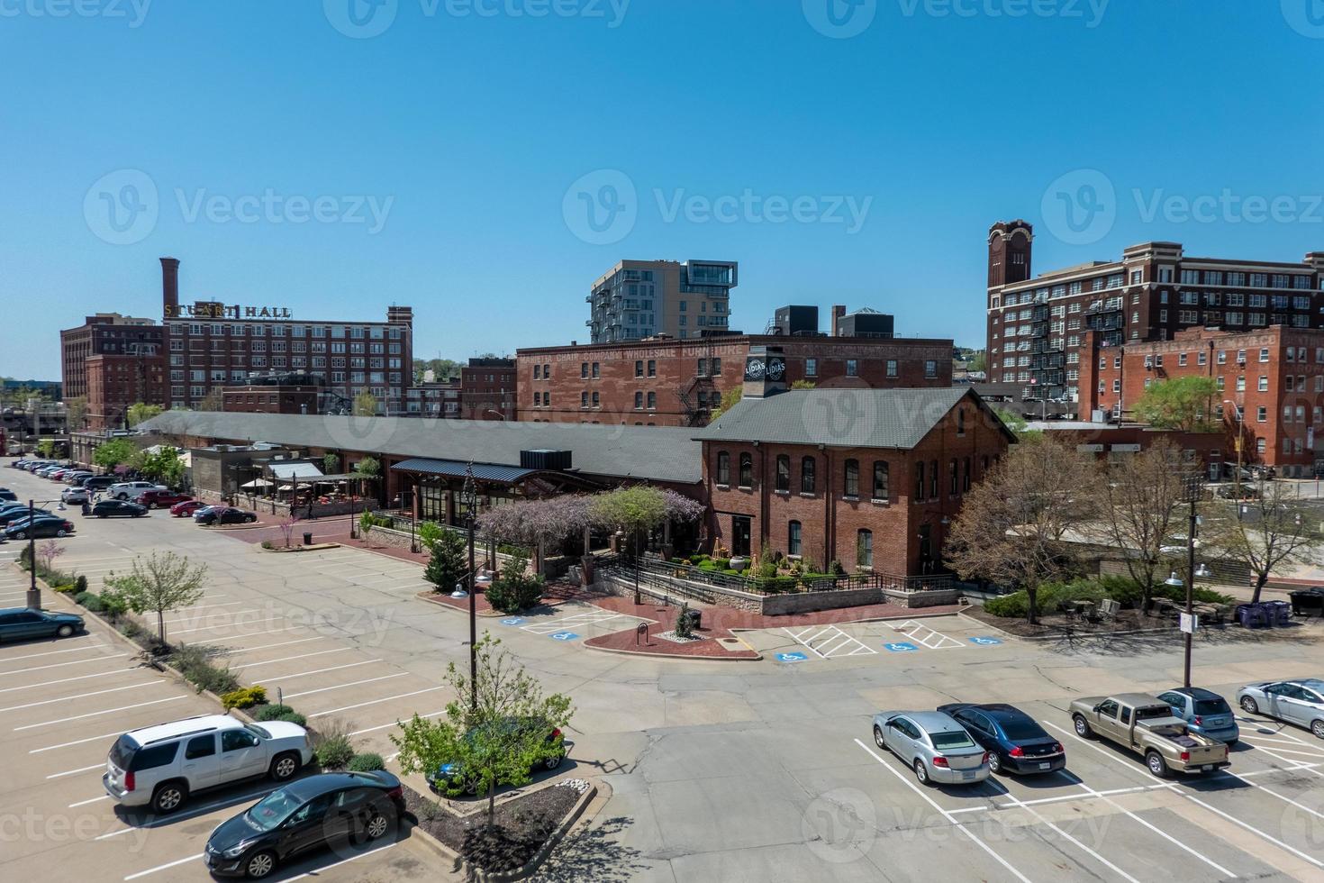 calle escenas en Kansas ciudad centro de la ciudad foto