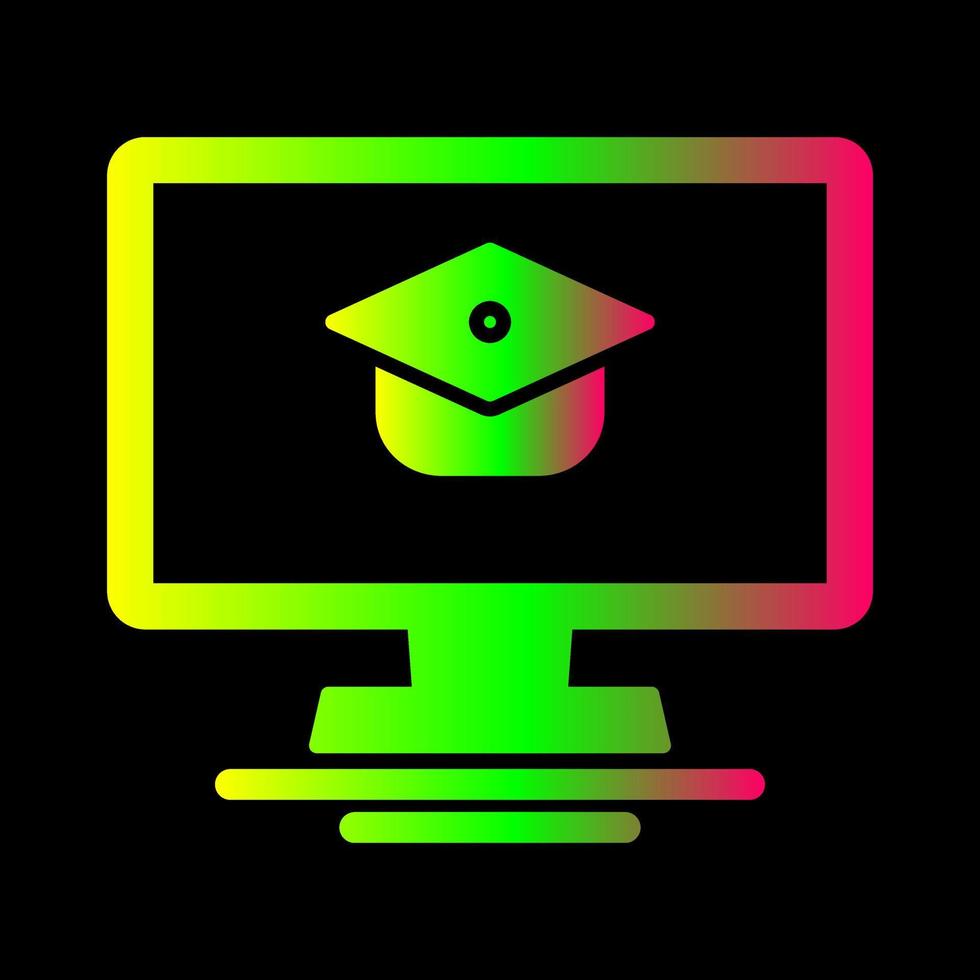 Online Course Vector Icon