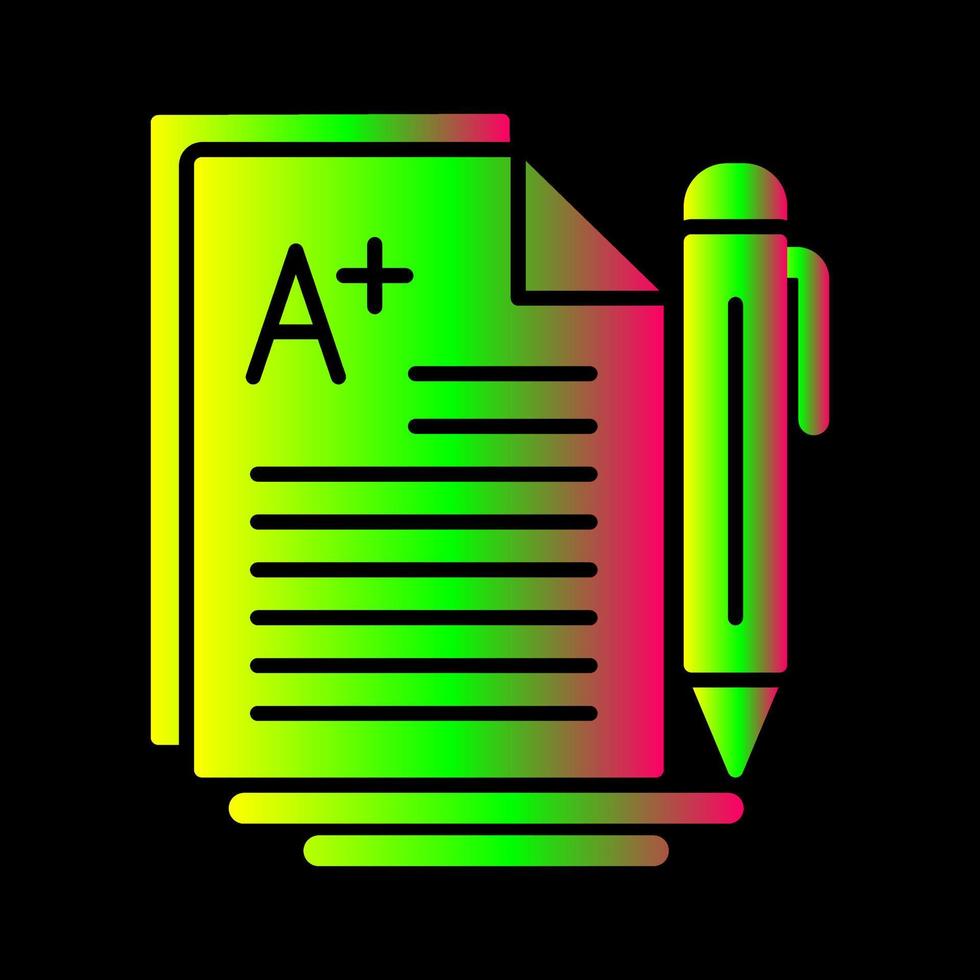A Grade Vector Icon