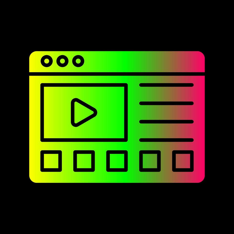 Online Tutorials Vector Icon