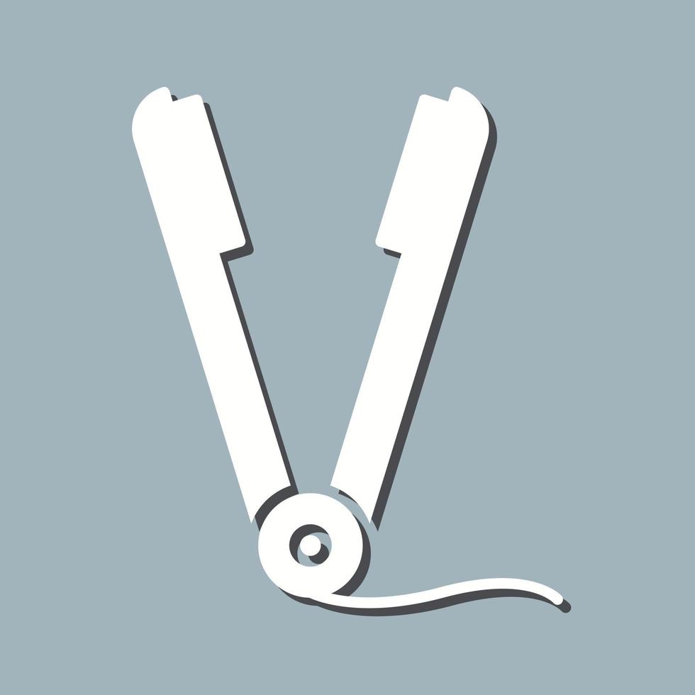 Straightener Vector Icon
