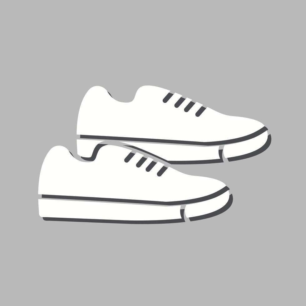 icono de vector de zapatillas