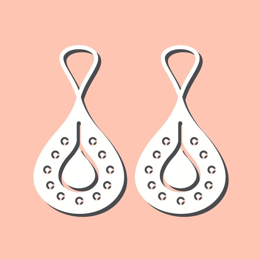 Earring Vector Icon
