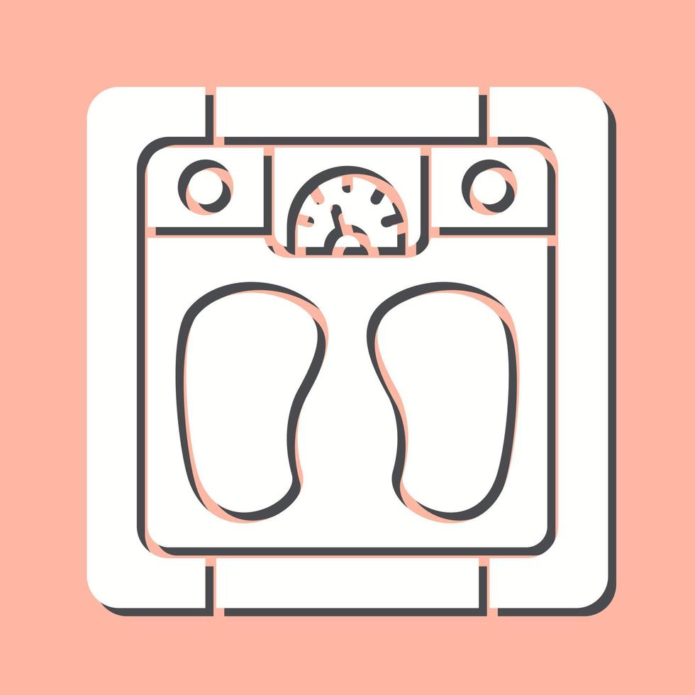 Weighing Scale Vector Icon